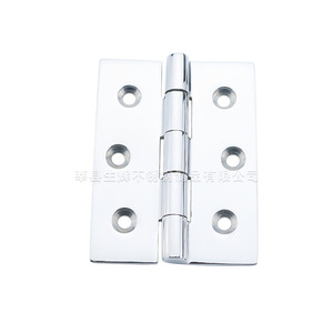 316 Stainless Steel Hinges 100x74mm Mirror Polished Marine Hardware For <b>Yacht</b> Accessories - Product Image 1