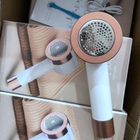 WS42 Nouveau Design Professionnel Mini Rasoir Anti-Bouloches Électrique Rechargeable Sans Fil pour Vêtements et Tissus