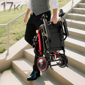 Fauteuil Roulant Tout Terrain Silla de ruedas todoterreno Electrique Léger 17kg Pneu Plein Moteur Puissant Pour Aventure Rehabilitación - Product Image 1