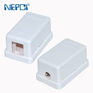 NEPCI Boîte <span class=keywords><strong>de</strong></span> jonction simple à 1 port pour XJY-6117031 <span class=keywords><strong>RJ45</strong></span> Keystone Jack - Product Image 5
