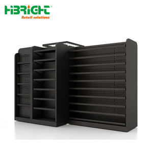 Commercial Metal Supermarket Cashier Desk Front <b>Shelf</b> Heavy Duty Queue Barrier Merchandise Display <b>Rack</b> - Product Image 4