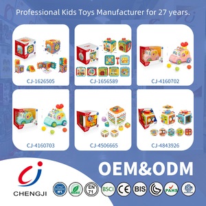 Chengji Multifunctional Activity Cube Toy Sensory Cognitive Enlightenment Light Music Educational Learning Toy Kid <strong>Busy</strong> <strong>Box</strong> - Product Image 6