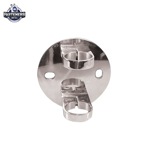 Chất lượng cao thép không gỉ tay vịn bài phụ kiện lục bình kính chân đế DIY hiện đại cho ban công cầu thang lan can Side núi - Product Image 2