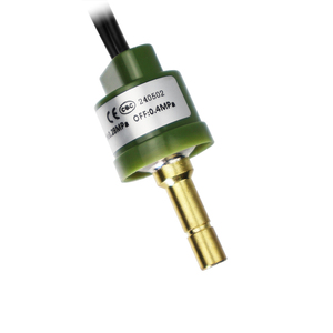 Pressostat réglable 0,28/0,4 MPa NC 220 VCA, corps vert, connecteur fileté en laiton pour systèmes pneumatiques - Product Image 3
