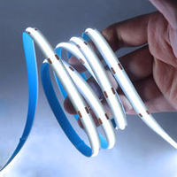 12mm 600 LED'li m 24V RGB LED COB Esnek PCB USB WiFi Kontrollü Kesilebilir Kısılabilir IP20 6000K 5 Metre RGBW LED Şerit