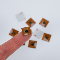 Étiquettes RFID FPC résistantes à la chaleur de plusieurs tailles 13,56 MHz, autocollants NFC FPC micro pour la lutte contre la contrefaçon
