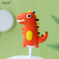Dinosaurier Cake Toppers Forest Series Nettes Dinosaurier-Set Back kuchen Dekoration für Baby party Geburtstags feier und Themen party