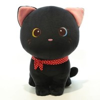 Bantal Boneka Kucing Kartun Kreatif Berkualitas Tinggi, Bantal Empuk, Mainan Plush, Hadiah Natal
