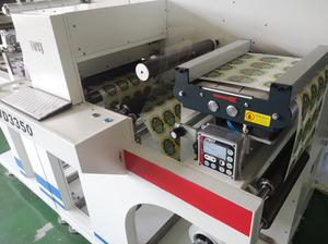 Vorey vd3350ii hai trạm 12 đầu cắt tốc độ cao 23 mét/phút kỹ thuật số nhãn dán nhãn chết máy cắt - Product Image 4