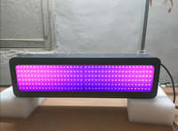 Lampe de polymérisation UV LED portable 1800W (365/395) 260mm avec source de lumière violette, équipement de post-presse UV portatif refroidi par air pour colle