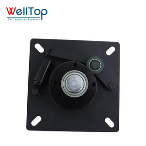 Nouveautés Accessoires de meubles Quincaillerie Mécanisme de rotation à 360 degrés Plaque pivotante noire Base de chaise de bureau rotative - Product Image 3