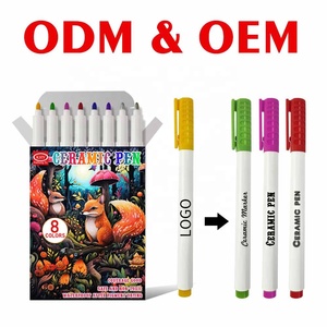 Marcadores de Pintura Acrílica <span class=keywords><strong>para</strong></span> <span class=keywords><strong>Porcelana</strong></span> en 8 Colores, Marcadores Permanentes <span class=keywords><strong>para</strong></span> Manualidades, Arte Cerámico y <span class=keywords><strong>Porcelana</strong></span> Personalizada - Product Image 4