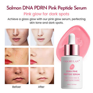 PDRN Pink Glass Glow Face Serum Hidratante para ojos Calmante Reafirmante Rose Pdrn Peptide Niacinamida <span class=keywords><strong>Ácido</strong></span> hialurónico Cuidado DE LA PIEL coreano - Product Image 5