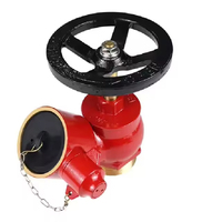 Tête de sprinkler droit globe en laiton 1/2" NPT K5.6, adaptée aux feux A et B, équipement incendie à installation simple