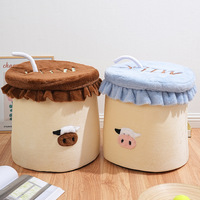 Nid pour chat en forme de tasse à lait, chaud en hiver, toute saison, fermé, en coton, maison pour chat, carton, lavable