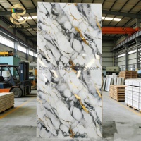 Paneles de Pared de PVC Imitación Mármol, Modernos, Impermeables y Resistentes al Fuego, para Hoteles, Apartamentos, Comercios, Cocinas, Baños y Gimnasios, Venta al Por Mayor