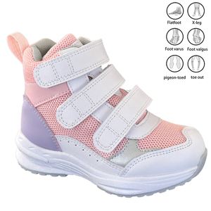 <span class=keywords><strong>Scarpe</strong></span> <span class=keywords><strong>Ortopediche</strong></span> per <span class=keywords><strong>Bambini</strong></span> con Piede Piatto, Gambe a O e Gambe a X, Sneakers Correttive con Suola Rigida per Riabilitazione Pediatrica - Product Image 1