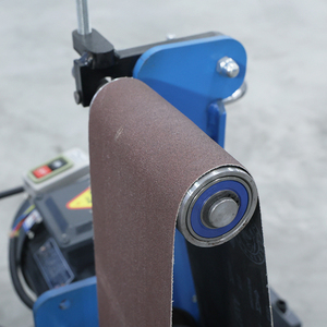 Brede Band Schuren Polijsten Ontbramen Machine Kleine Mini Desktop Zandband Automatische Metalen Oppervlak Slijpen Polijstmachine - Product Image 5