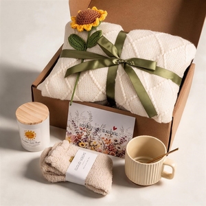LQ260633 Anforsun Panier-cadeau unique pour femmes, avec tournesols rayonnants, idéal pour un anniversaire ou pour exprimer sa pensée, pour la meilleure amie - Product Image 6