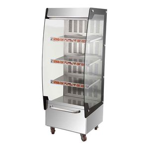 Pretzel scaldabagno <span class=keywords><strong>Pizza</strong></span> 18 pollici cibo 20 vassoio piede elettrico Carosole che copre 48 ore di legno scatola di carne piatto vetrina con - Product Image 4