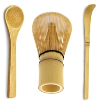 Stick en Stock japon blanc thé matcha bambou fouet avec Logo personnalisé or Matcha bol Machat ensemble cadeau cuillère japonaise Chashaku