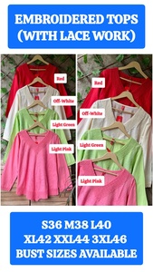 เสื้อกล้ามปักลายผ้าฝ้ายแฟชั่นสำหรับผู้หญิง ริบบิ้น ลายดอกไม้ วัสดุผ้าฝ้ายเนื้อนุ่ม สวมใส่สบายสำหรับทำงานที่บ้านกลางแจ้ง - Product Image 6