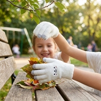 Gants en tricot jacquard douillets pour enfants, doux, moelleux, chauds, adorables pour les tout-petits, garçons et filles, sports de plein air, jeux dans la neige