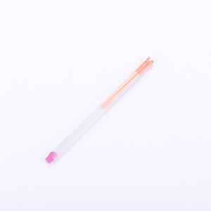 500 aiguilles d'<span class=keywords><strong>acupuncture</strong></span> à manche en cuivre, paquet de 5 aiguilles dans un tube guide - Product Image 4