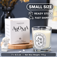 Siap Kirim Grosir Lilin Aroma Kedelai Set Hadiah Dekorasi Rumah Lilin Wangi Mewah dalam Stoples Pernikahan Pesta Pengiriman Cepat