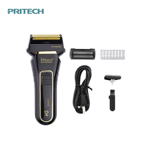 Afeitadora Profesional PRITECH <span class=keywords><strong>para</strong></span> Hombre, Maquinilla de <span class=keywords><strong>Afeitar</strong></span> con Lámina de Titanio, Inalámbrica, con Adaptador de Carga - Product Image 4