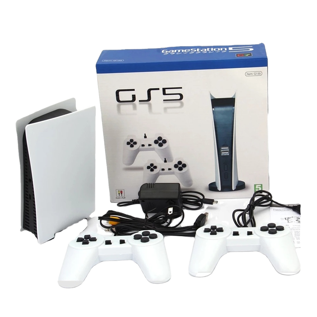 NBH P5 Retro 8-bit TV Game Console 200 Classic Games AV Output Dual Wired Controllers EU/US 16GB Memory 64GB TF Card Expansion