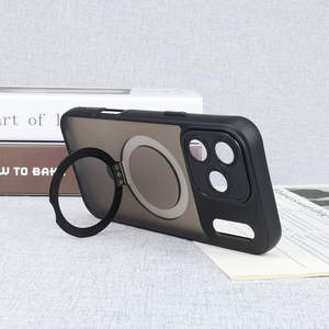 Étui de protection robuste antichoc avec revêtement lisse au toucher et anneau magnétique pour téléphone 17 - Product Image 5