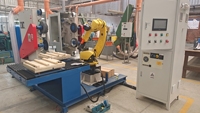 Machine de polissage et de meulage automatique robotisée Xinxing 10kW 220V/380V, usage intensif, capacité de 5000 kg, utilisation industrielle, roulement de moteur CE