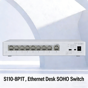 Switch Ethernet de Escritorio SOHO Huawei S110-8P1T, 8 Puertos 10/100/1000BASE-T PoE+, Sin Administración, Capa 2, 10Gbps, SNMP, QoS - Product Image 1