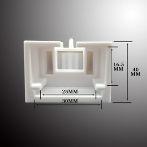 Boîtier de transmission auxiliaire pour rail de rideau électrique Shangfei 30mm 25mm 40mm en plastique résistant à l'usure pour Somfy Secondaire - Product Image 1