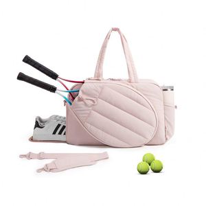 Sac de raquette de voyage léger au design moderne, grande capacité, sac de sport d'extérieur, sac de tennis de haute qualité avec compartiment pour chaussures - Product Image 1