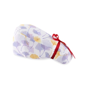 Flor mujeres hombres quirúrgico Scrub Caps Ponytail Holder con botones ajustable dentista enfermería sombreros Bouffant Pelo Largo turbante sombreros - Product Image 4