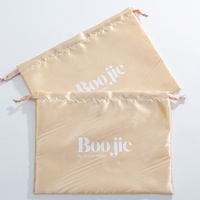 Sac pochette en satin personnalisé recyclable Sacs à cordon pour bijoux Boucles d'oreilles Colliers Bagues Bracelets Solution d'emballage complète