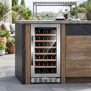 Réfrigérateur à vin intégré Beverage Coole OEM pour cuisine extérieure et terrasse, double zone NE-402-P - Product Image 5