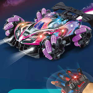 Auto Telecomandata 2.4G con Sensore di Gesti, 4WD ad Alta Velocità, Drift e Acrobazie, Fuoristrada Trasformabile, Giocattolo per Bambini e Ragazzi - Product Image 4