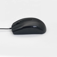 Mouse Ottico USB Cablato M-007U, 3 Pulsanti, Ergonomico 3D con Rotella di Scorrimento per Laptop, Desktop e Ufficio