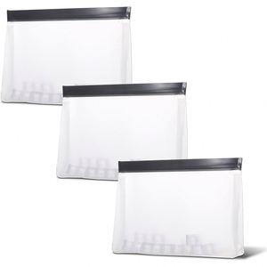 Transparent PVC Plastic Garment Underwear <b>Zip</b> Lock Zipper <b>Zip</b> <b>Bag</b> Packaging - Product Image 1