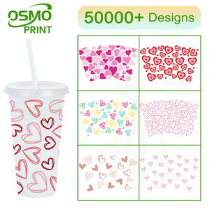 Osmo Factoroy Venta al por Mayor Personalizada Ocean Lifes 24oz Venti UV DTF Pegatinas de Transferencia de Patrón Marino para Tazas de 24oz - Product Image 6