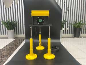 लैंडिंग सहायता प्रणाली दृश्य ग्लाइड ढलान मार्गदर्शन हेलीकॉप्टर पायलट लैंडिंग के नेतृत्व वाले हेलीकॉप्टर दृष्टिकोण पथ सूचक (हापी) - Product Image 4