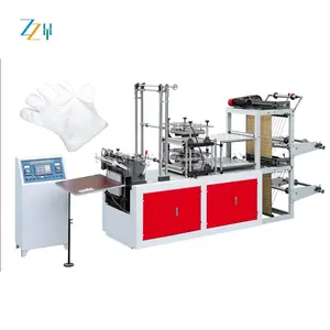 Machine de production de gants jetables/machine de fabrication de gants en plastique PE/machine de fabrication de gants en plastique