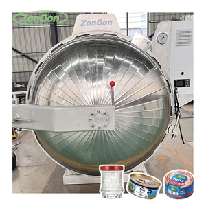 Esterilizador de vapor Industrial comercial <span class=keywords><strong>Autoclave</strong></span> Retort Almuerzo Carne Latas de aluminio <span class=keywords><strong>Conservas</strong></span> de frutas Mermeladas Alimentos envasados flexibles - Product Image 4