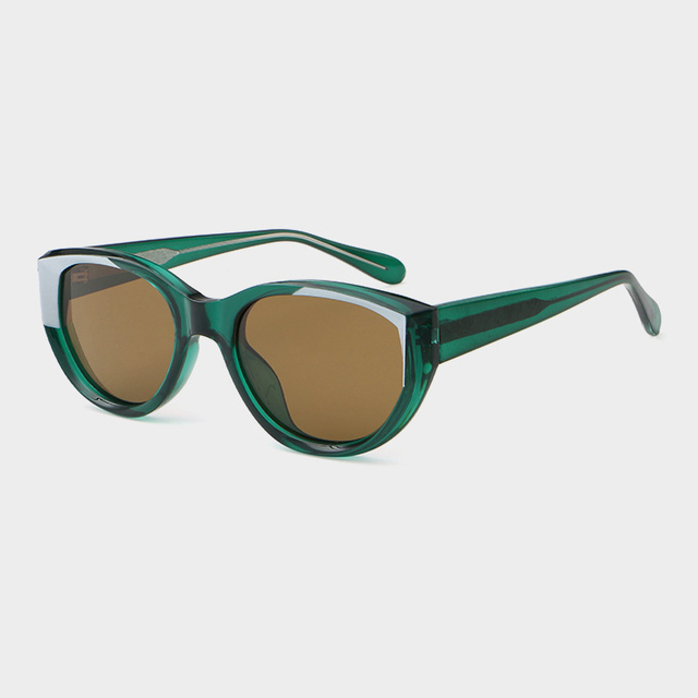 High Quality Trend 2025 Luxury Fashion Shades Designer Custom Logo CP Sunglasses Square Thick Men Women Vintage Style Black