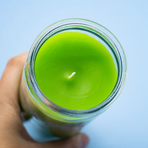 Groothandel Export Op Maat Gemaakte Kleurstickers Spirituele Katholieke Heiligen Geparfumeerd 7 Dagen Glazen Pot Kerk Gebed Religieuze Kaarsen Bulk - Product Image 5