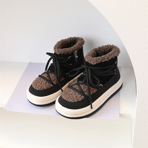 รองเท้าบูทหิมะเด็กผู้ชายแบบสบายๆ สำหรับฤดูหนาว ขายส่ง - Product Image 4