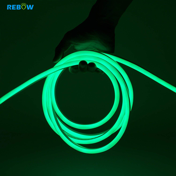 Rgbw Flex Rgb Thick High Voltage Ice Blue Light Flexible Strip Waterproof Led Neon Flex Light